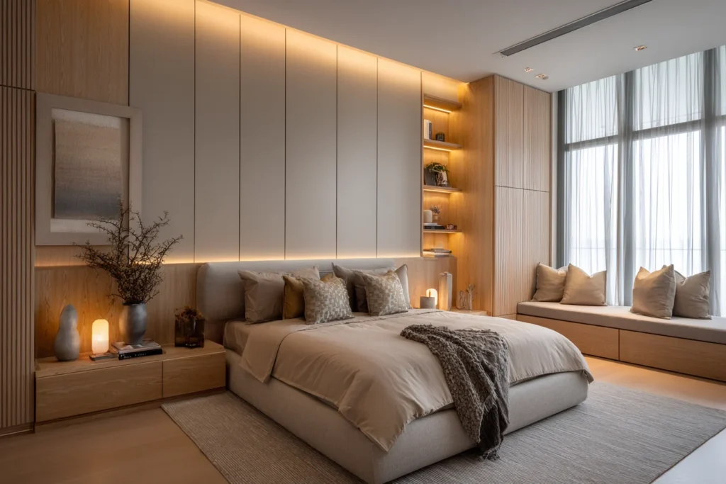 Bed Headboards and bedside table Top Notch KB