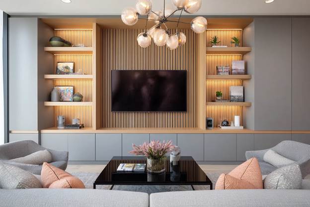 Modern Media Wall