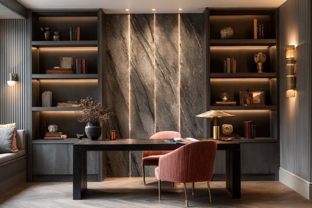 Built-in home office furniture in London