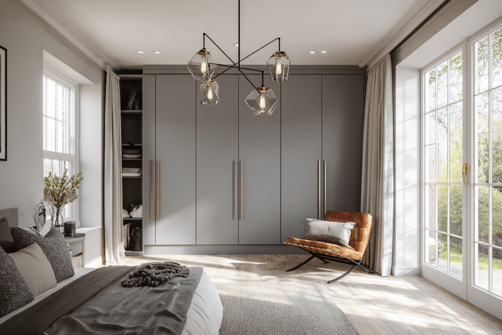 Plain Hinge Wardrobe Top Notch KB