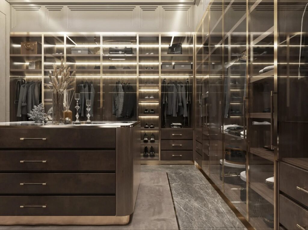 walk-in wardrobes London