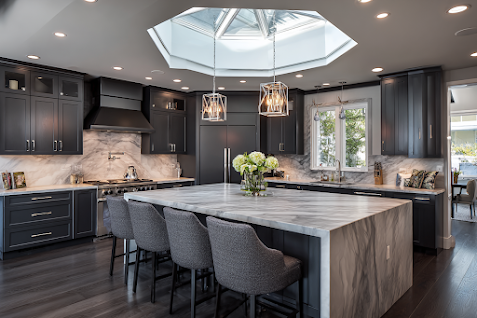 Modern kitchen renovation design in Surrey home 2026